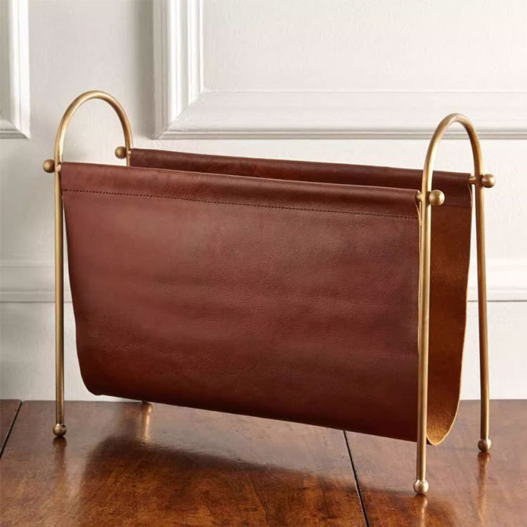Home Decor Magazine - Retro nostaljik hafif lüks deri metal