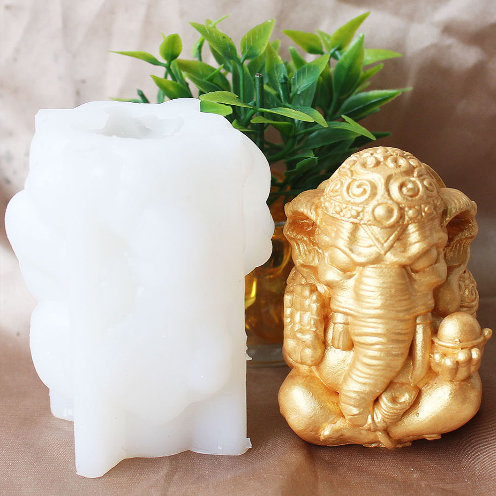 Home Decor Indonesia - Sıcak 3D Tayland Hint Ganesha Zenginlik
