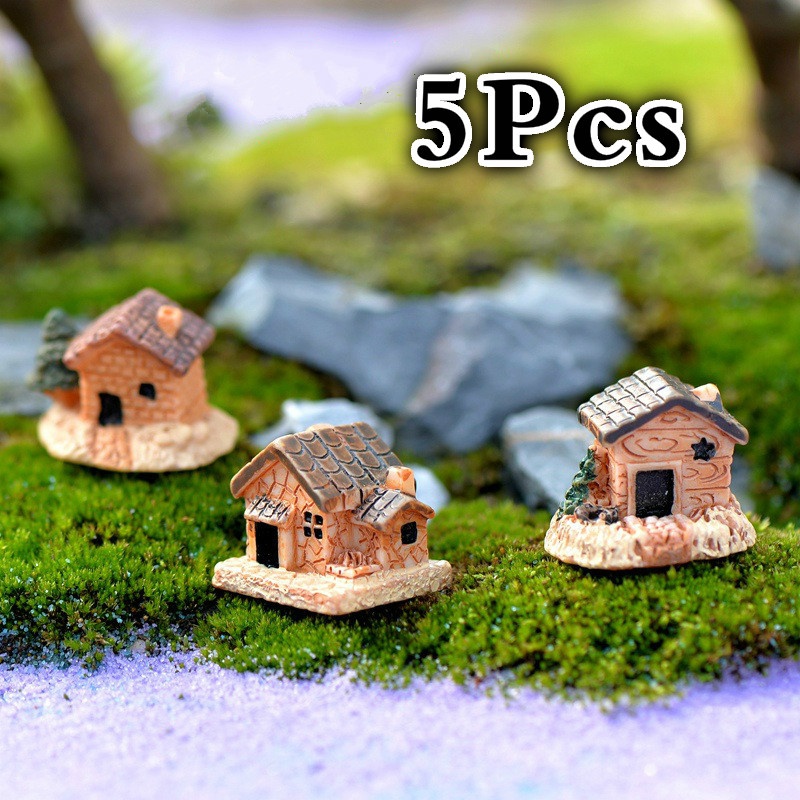 5 Adet Mini Bebek Evi Taş Ev R - Home Decor Za incelemesi ve fiyatı