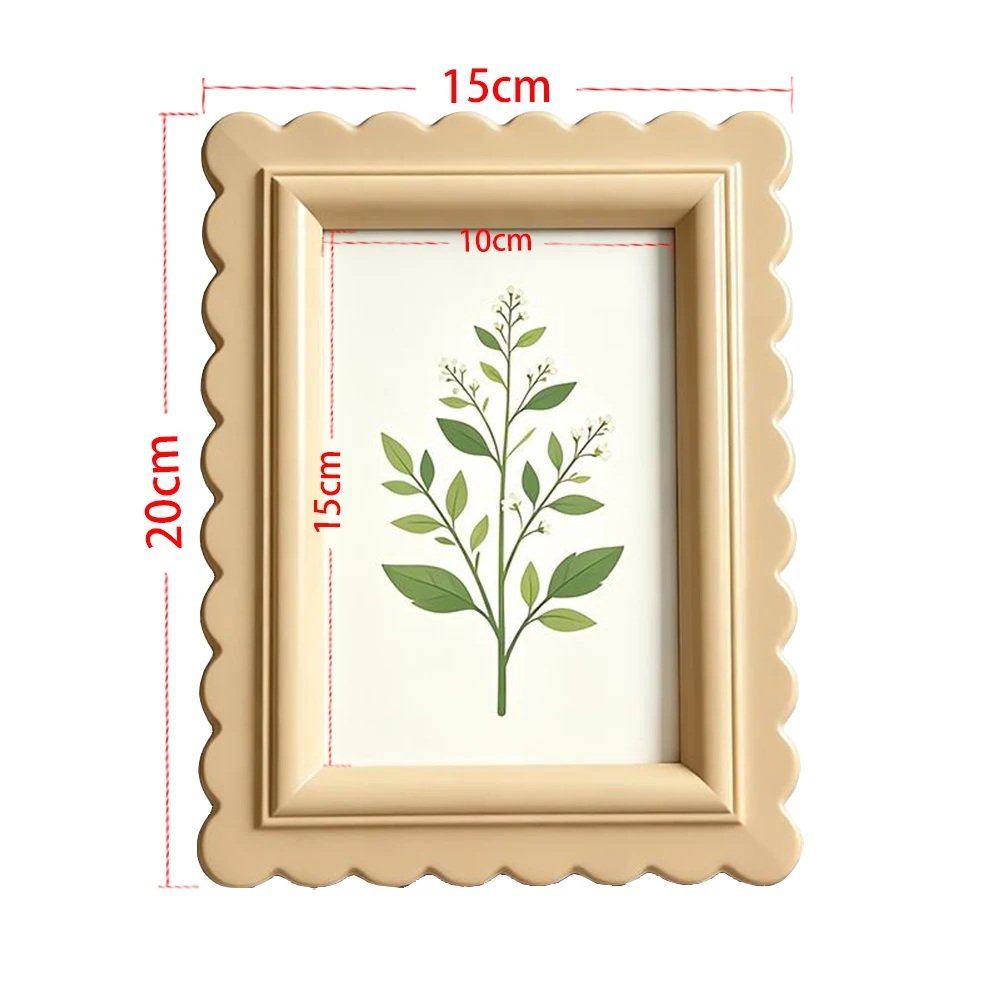 Bohem Tarzı, Bej Rengi, Dalgal - Bamboo Photo Frame incelemesi ve fiyatı