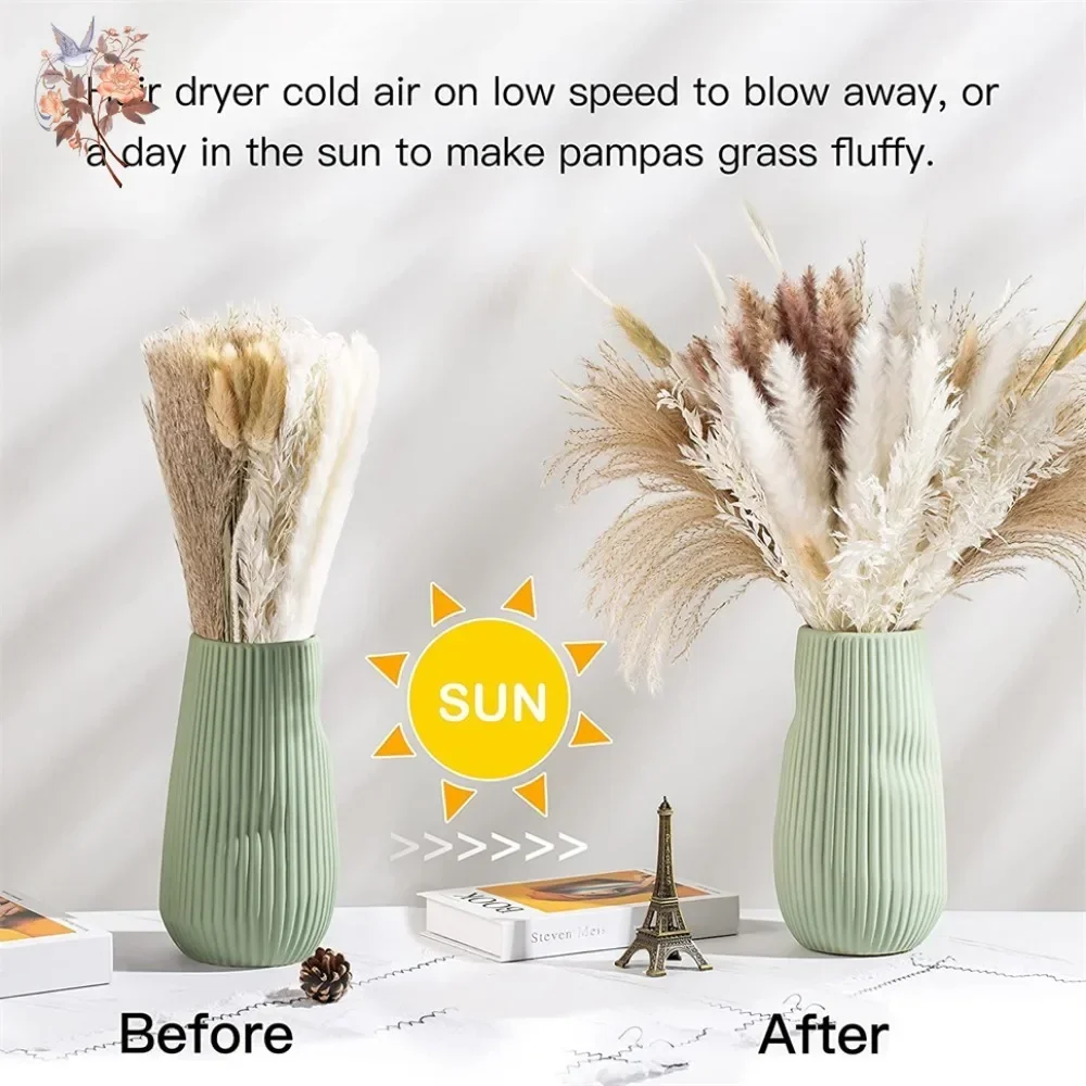 88 adet Doğal Kabarık Kurutulm - Pampas Grass Decor incelemesi ve fiyatı