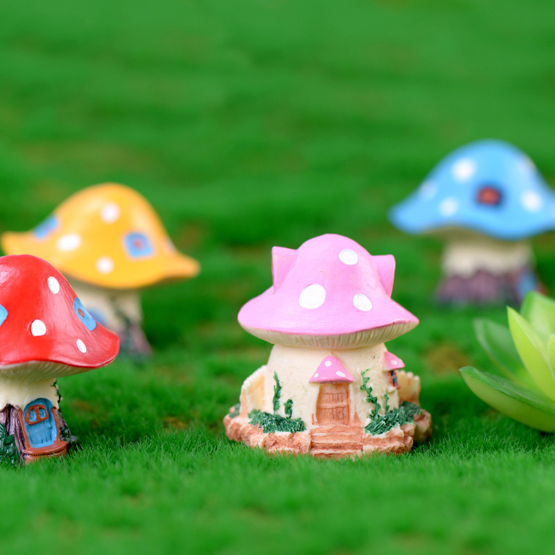 1 PC Kawaii Bahçe Mini Mantar  - Home Decor Za incelemesi ve fiyatı