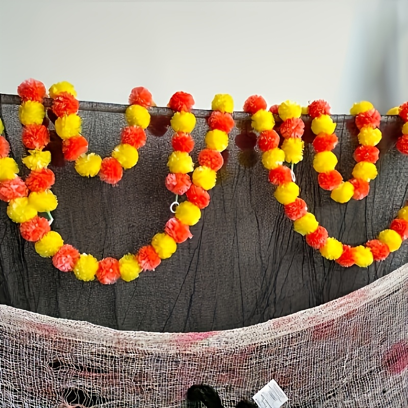 1 adet Kadife Çiçeği Çelenk De - Home Decor Indonesia incelemesi ve fiyatı