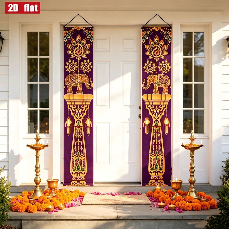 VIKAMA 2 Adet Diwali Veranda A - Home Decor Indonesia incelemesi ve fiyatı