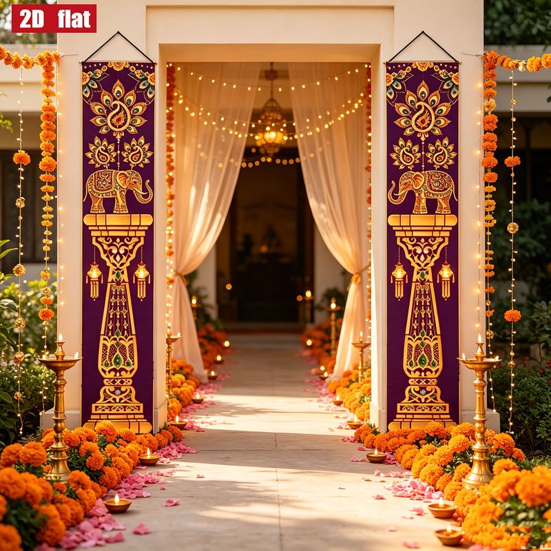 VIKAMA 2 Adet Diwali Veranda A - Home Decor Indonesia incelemesi ve fiyatı